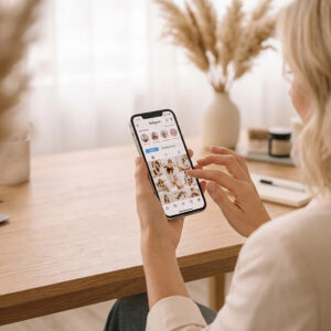 Het jaarlijks of maandelijks beheer van social media.